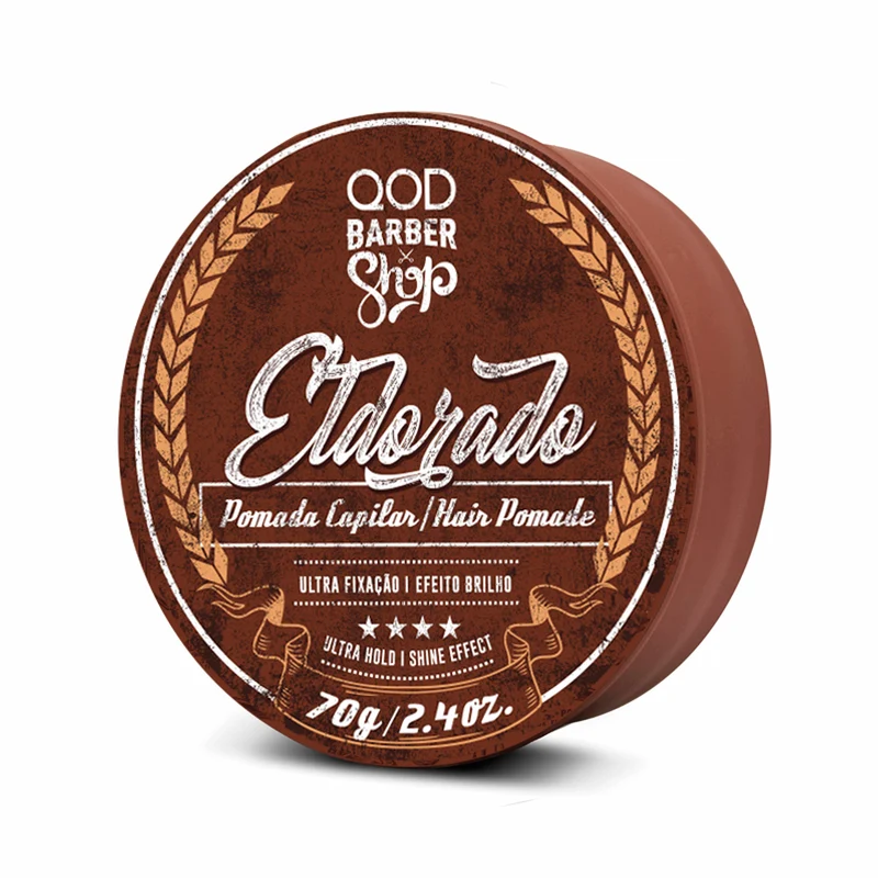 Barber Eldorado Hair Pomade Men's Ointment Shine Effect Treatment 70G - QOD