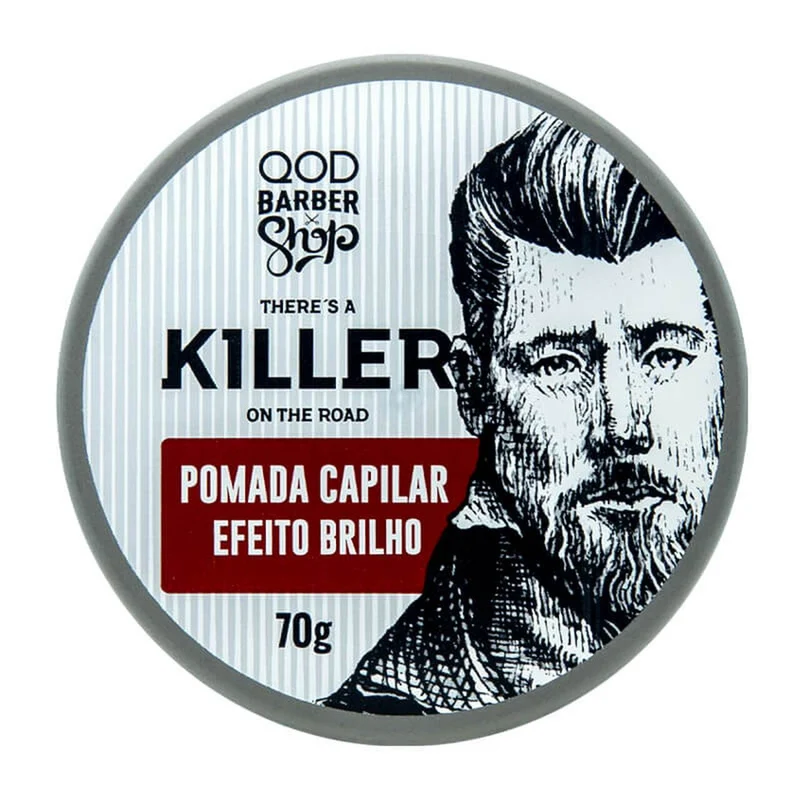 Barber Killer Hair Shine Effect Modeling Styling Fixation Ointment 70G - QOD