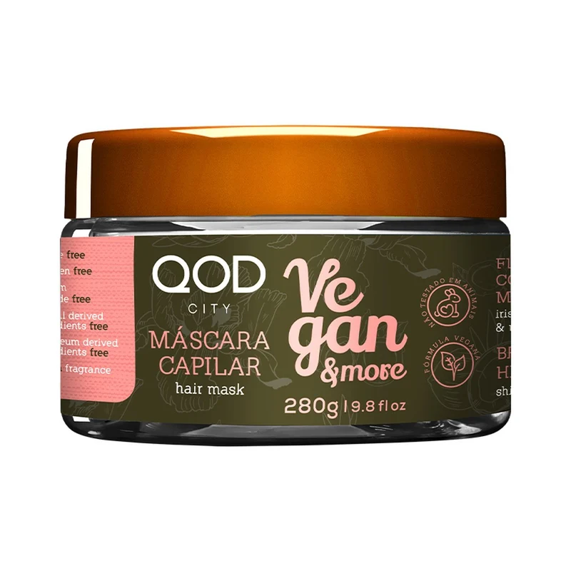 Vegan & More Macadamia Coconut Iris Nourishing Hair Mask 280ML - QOD