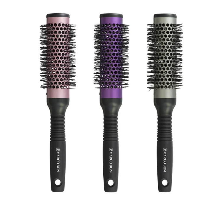 Brazilian Original Hair Brush Thermal Metallic Cast Style 8043 50mm - Marco Boni