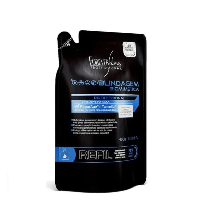 Blindagem Hair Shielding ReparAge Tamariliz Refill Bio Mask 400g - Forever Liss