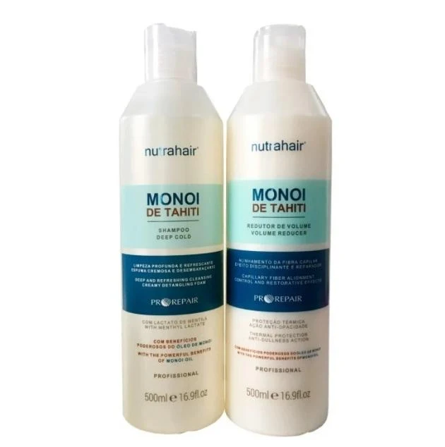 Pro Repair Tahiti Monoi Oil Hair Fiber Alignment Kit 2x500ml - Nutra Hair