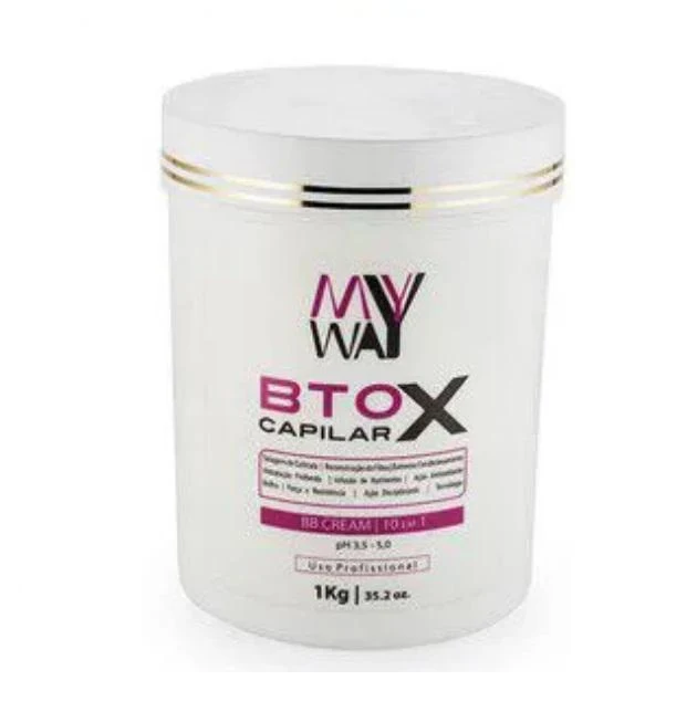Deep Hair Mask Hair BB Cream 10 in 1 Silkiness Moisturizing Smoothing 1Kg - My Way