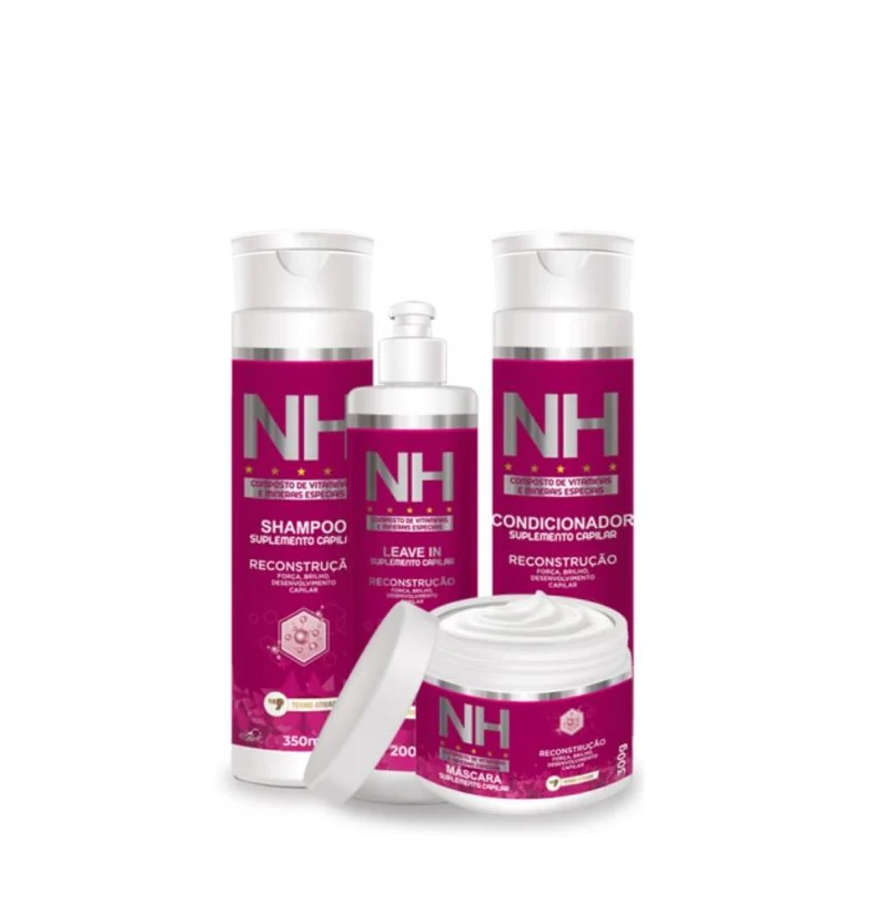 Daily Home Care Amino Acid Complex Thermal Protection Kit 4 Itens - New Hair