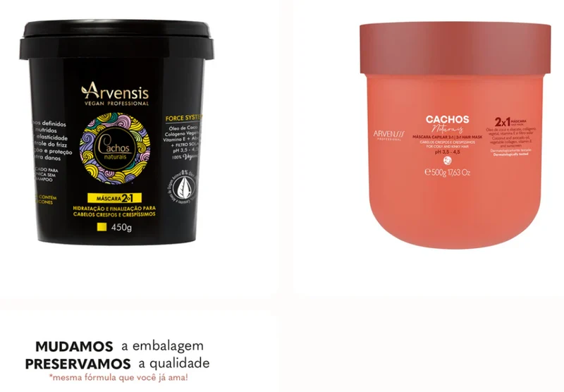Arvensis Naturalcurls Mask 2 in 1 450g - Arvensis
