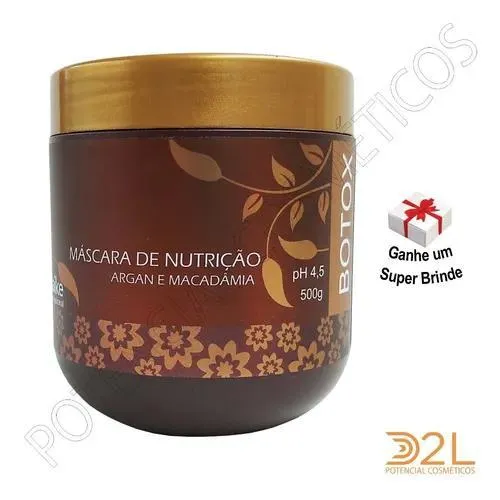 Nutrition Mask Argan E Macadamia Haike 500g - Haike
