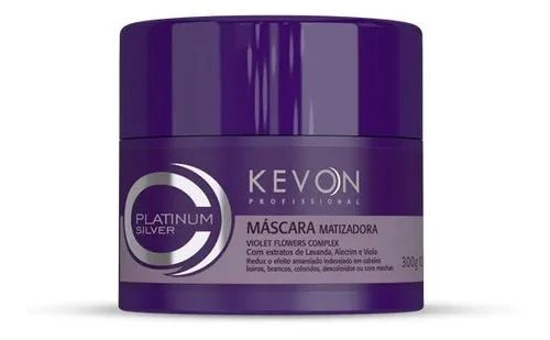 Mask Matizadora Platinum Silver Kevon 300g + - Kevon