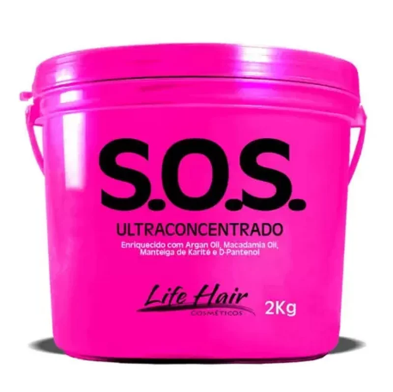 Sos Ultra Capillary Reconstruction Capillary Life Hair 2kg - Life Hair