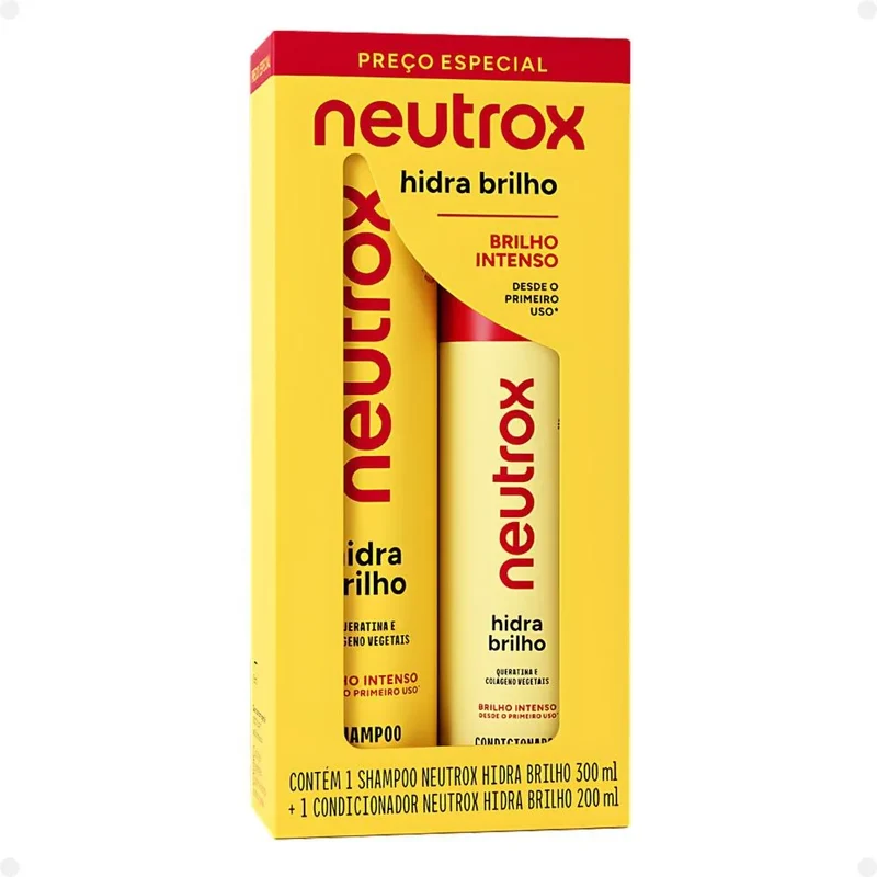 Shampoo 300ml + Conditioner 200ml Neutrox