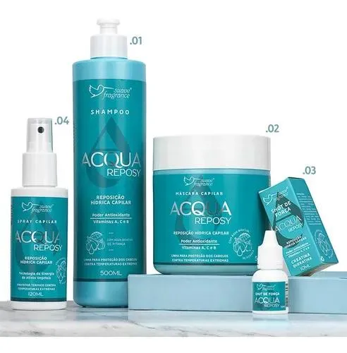 Kit Capillary Acqua Repose - Suave Fragrance