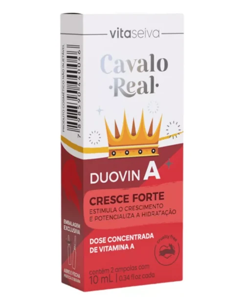 Ampola Duovin a Hair Horse Real Growing Strong 20ml - Vita Seiva