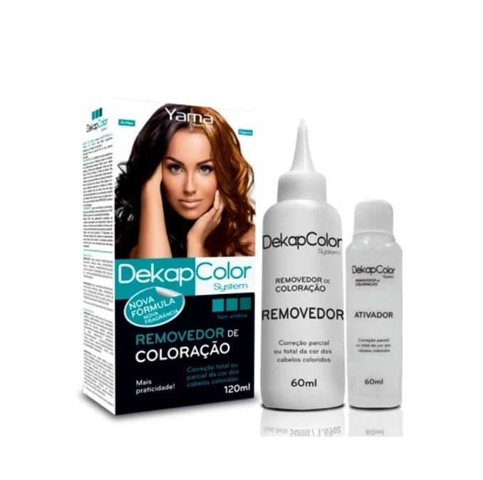 Dekap Color Removal De Coloration Hair Maintenance Kit 2x60ml - Yamasterol