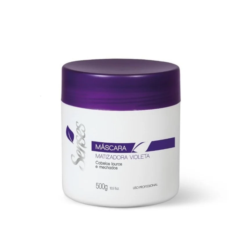 Violet Tinting Color Maintenance Shine Recovery Treatment Mask 500g - Senses