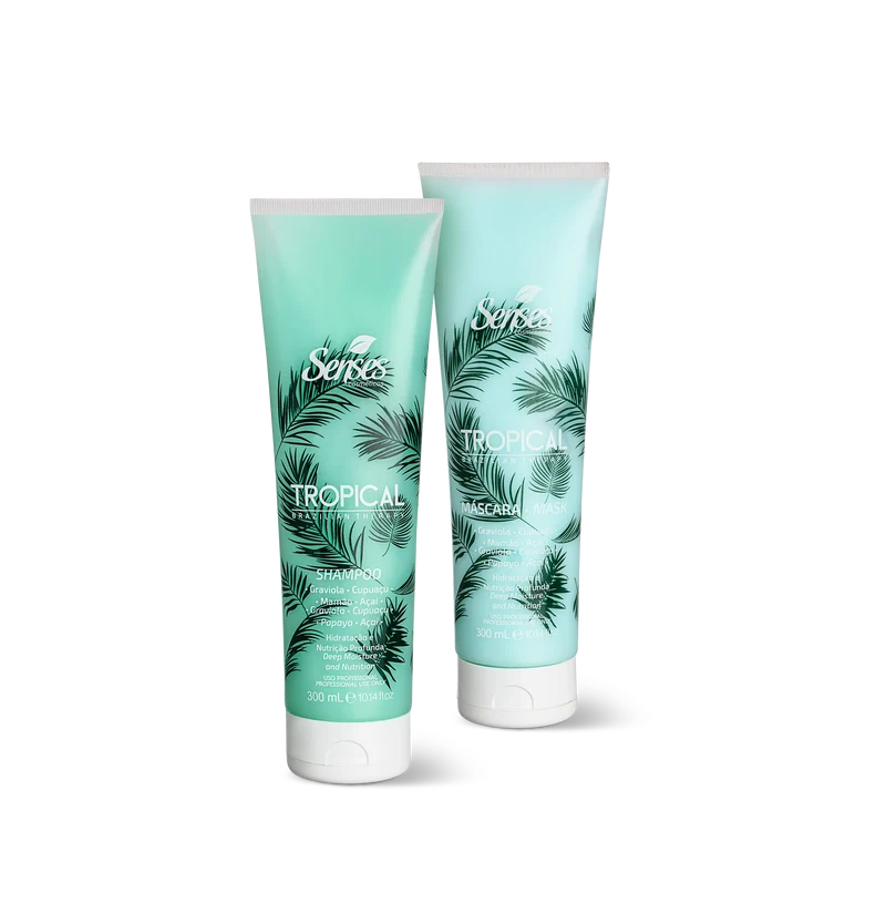 Tropical Home Care Brazilian Natural Actives Hair Nourishing Kit 2x300 - Senses
