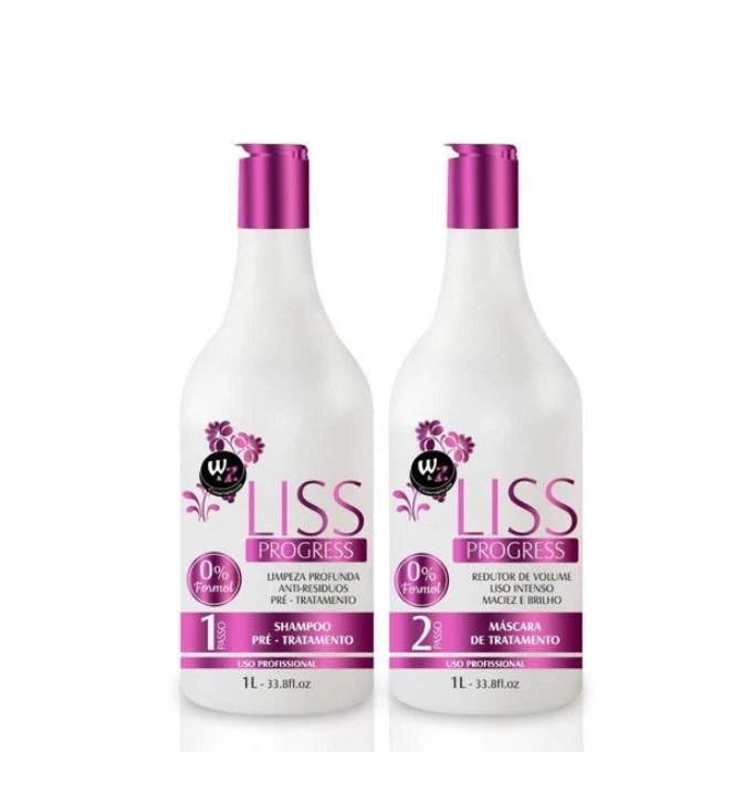 Liss progressive Semi Definitive Straightening Progressive Kit 2x1L - WZ Cosmetics