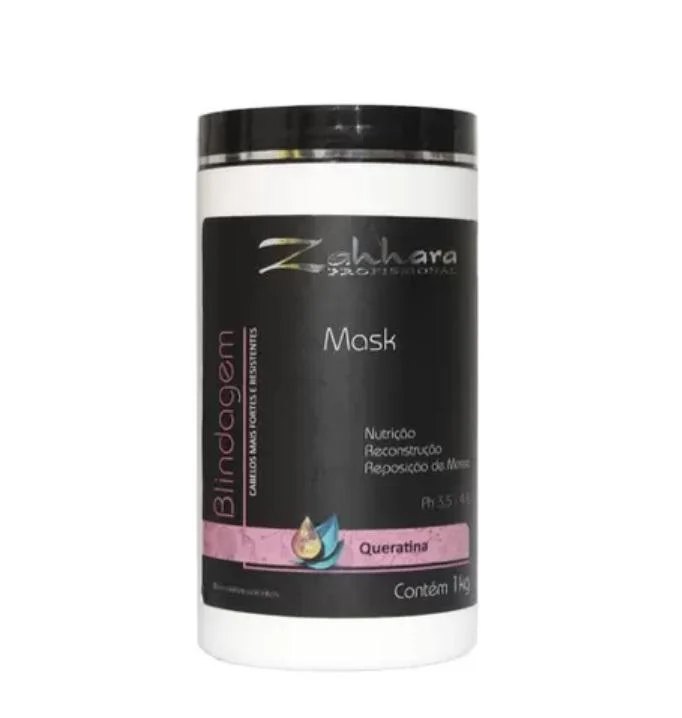 Keratin Shielding Nourishing Mass Replenisher Reconstruction Mask 1Kg - Zahhara