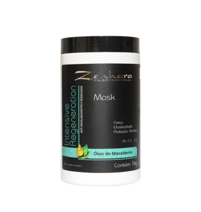 Macadamia Oil Thermal Protection Intensive Regeneration Mask 1Kg - Zahhara