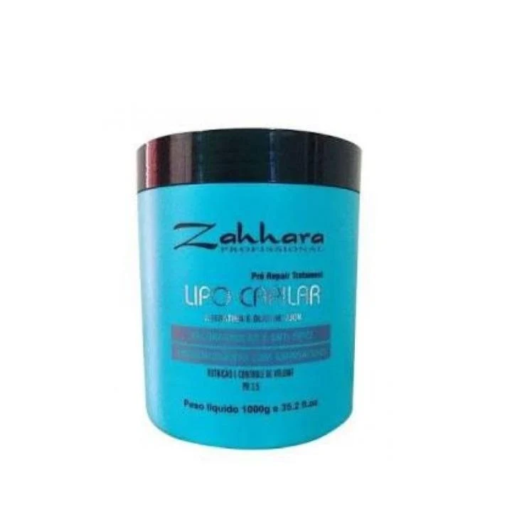 Capillary Lipo Pro Repair Treatment Anti Frizz Reconstruction Mask 1Kg - Zahhara