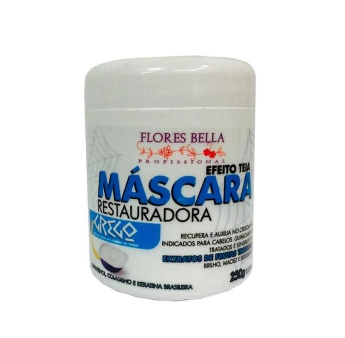 Restore Grego Yogurt Web Effect Anti Frizz Smoothing Mask 250g - Flores Bella