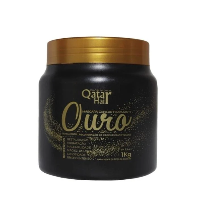 Ouro Gold Bath Arginine D-Panthenol Collagen Hydration Mask 1Kg - Qatar Hair