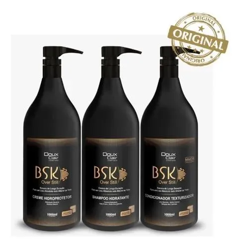 Bsk Brush Texturer Sem Formol Doux Clair 3x1 Liter - Doux Clair