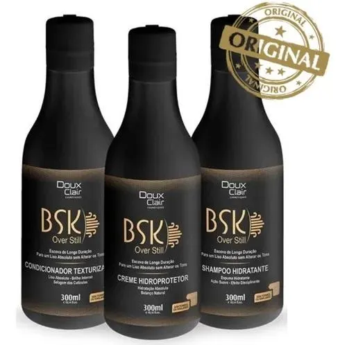 Progressivebrush Sem Formol Bsk Doux Clair 3x300ml - Doux Clair