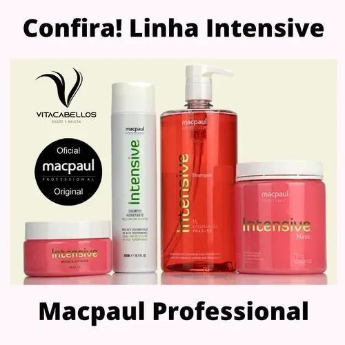 Mac Paul Intensive Kit Shampoo E mask Macpaul Original - Macpaul