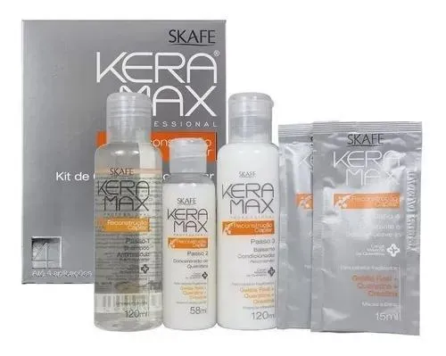 Kit Load of Keratin and Cauterization Capillary Keramax 328ml - Skafe