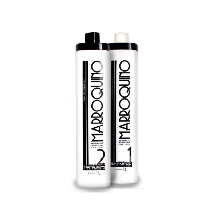 Progressive Brush Moroccan Marroquino Recovery Kit 2x1L - Chinesa Cosmetics