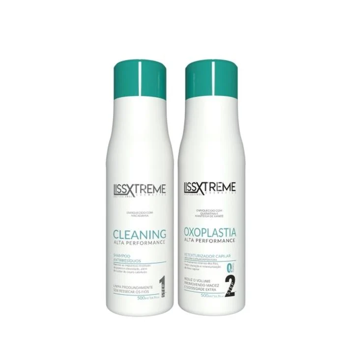 Oxoplasty Oxolastia Progressive Brush High Performance Kit 2x500ml - Liss Xtreme