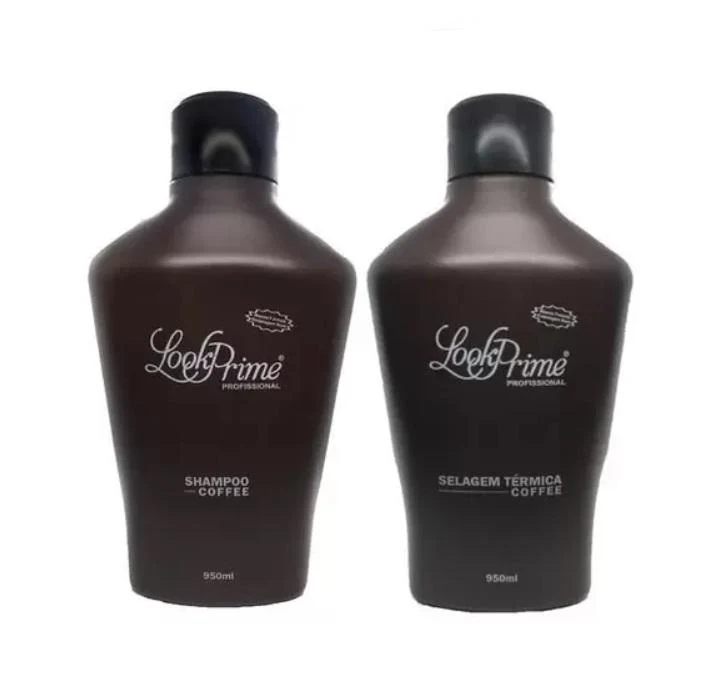 Progressive Brush Straight Hair Smoothing Coffee Sealing Kit 950ml - Look Prime