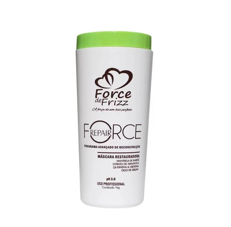 Force Repair Deep Hair Mask Advanced Reconstruction Restore Hair Mask 1Kg - Force Frizz