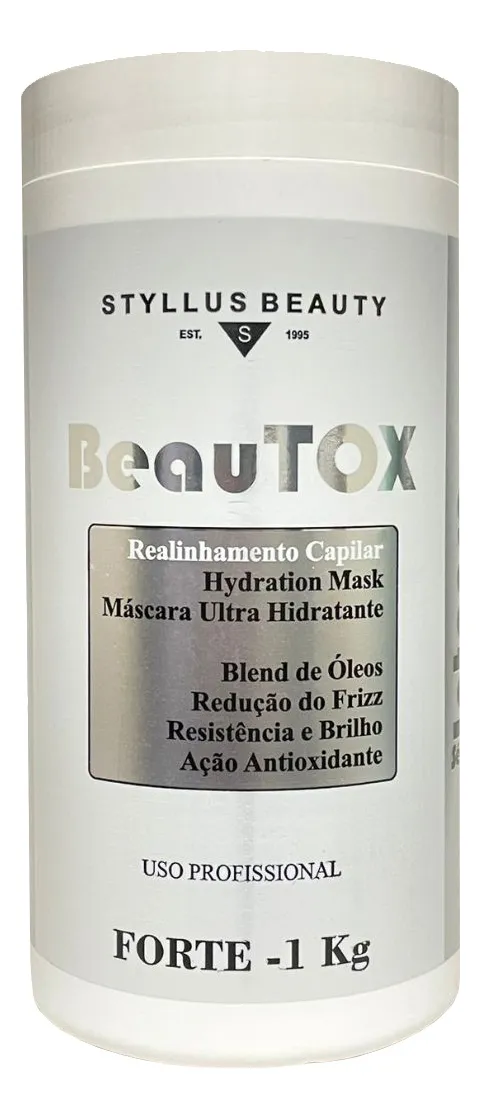 Btox Beautox Strong Blond Tinting Argan Oil Hydration Mask 1KG - Styllus Beauty