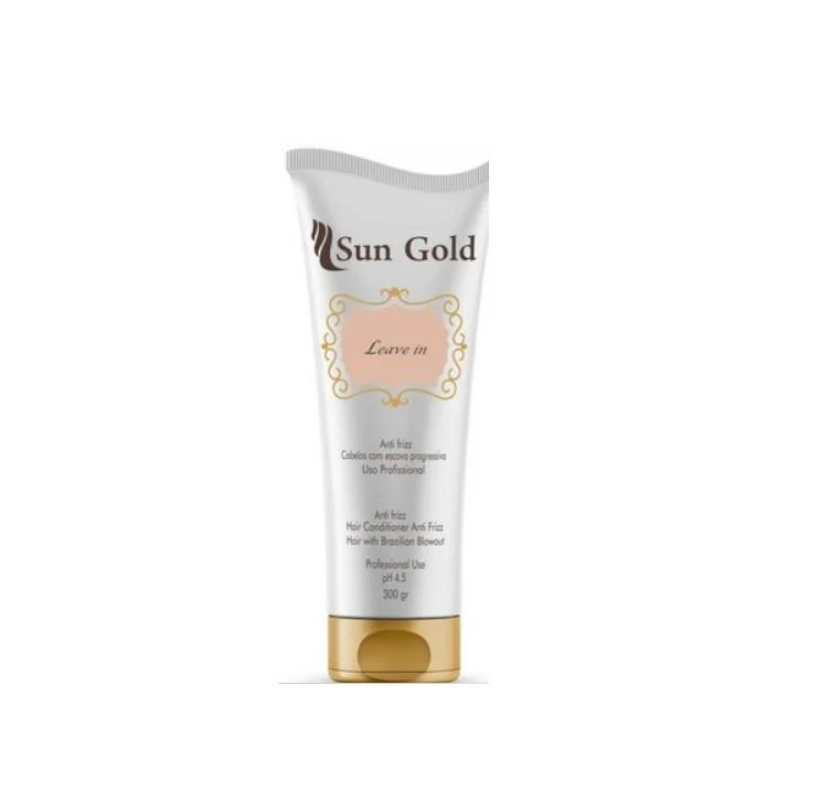 Brazilian Anti Frizz Leave-In Conditioning Treatment Hair Finisher 300g - Sun Gold