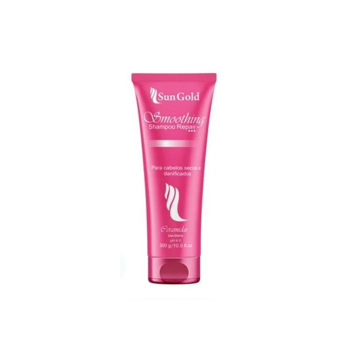 Smoothing Repair Dry Brittle Ceramides Daily Care Hair Mask 300g - Sun Gold