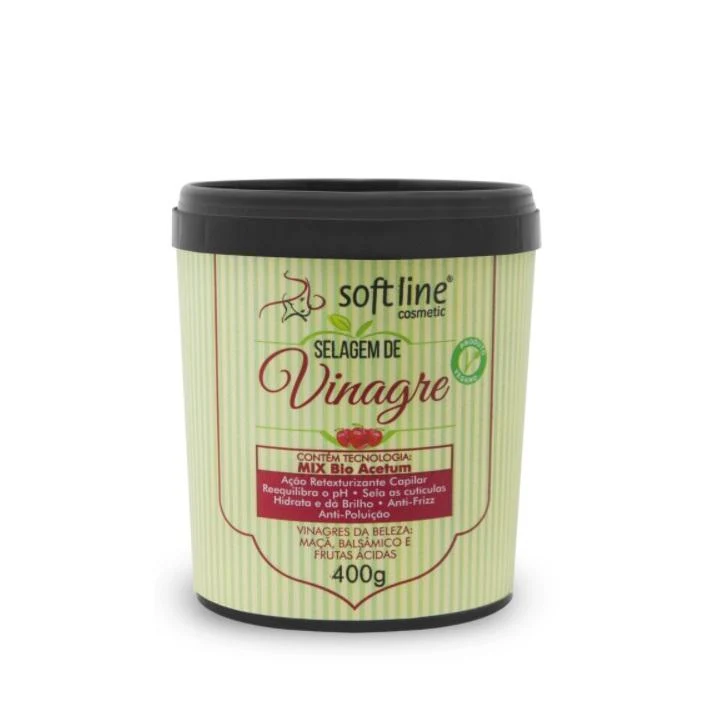 Selagem Vinagre Vinegar Sealing Mix Bio Acetum Vegan Mask 1Kg - Soft Line