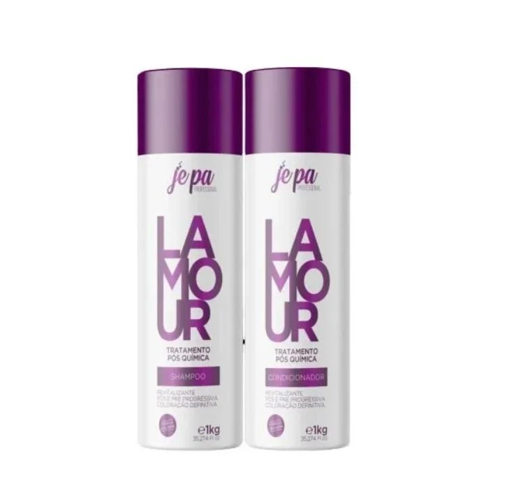 Lamour Post Progressive Maintenance Daily Care Treatment Kit 2x1L - Sun Gold