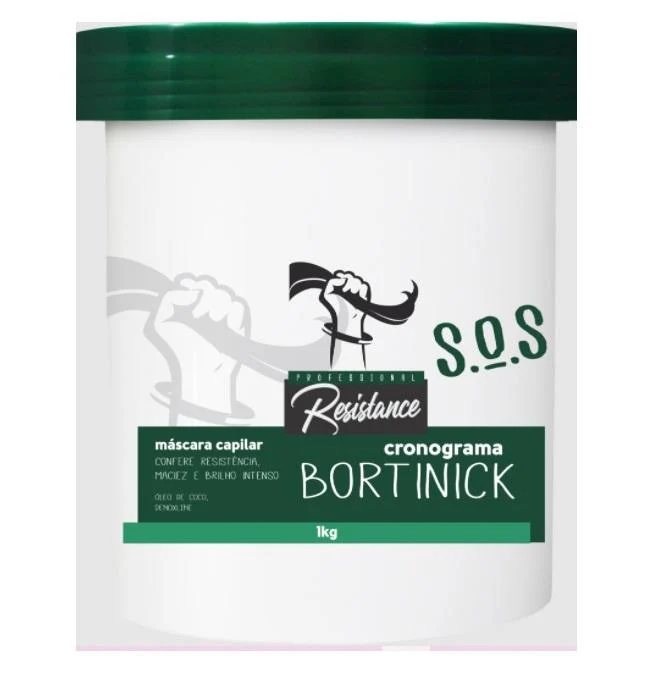 SOS Bortinick Schedule Coconut Oil Resistance Hair Mask 1Kg - Resistance