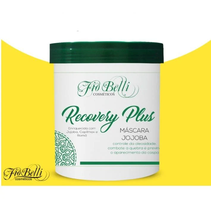 Recovery Plus Jojoba Oil Control Anti Dandruff Treatment Mask 1Kg - FioBelli