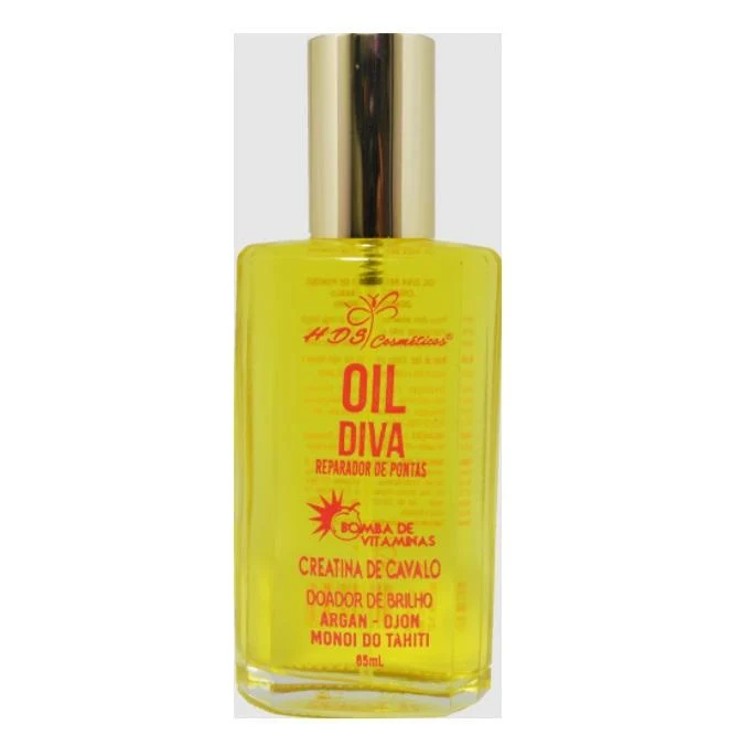 Horse Creatine Vitamins Diva Finisher Tips Repairer Oil 65ml - HDS Cosmetics