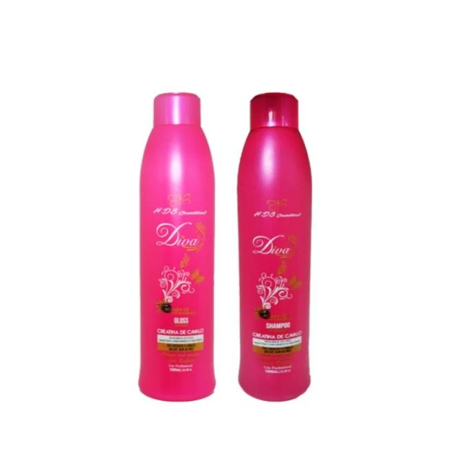 Diva Progressive Horse Creatine Growth Smoothing Kit 2x1L - HDS Cosmetics