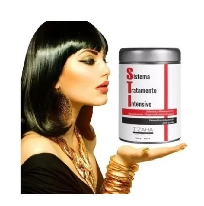 STI 3 Minutes Intensive Treatment System Moisturizing Hair Mask 1Kg - T'Zaha