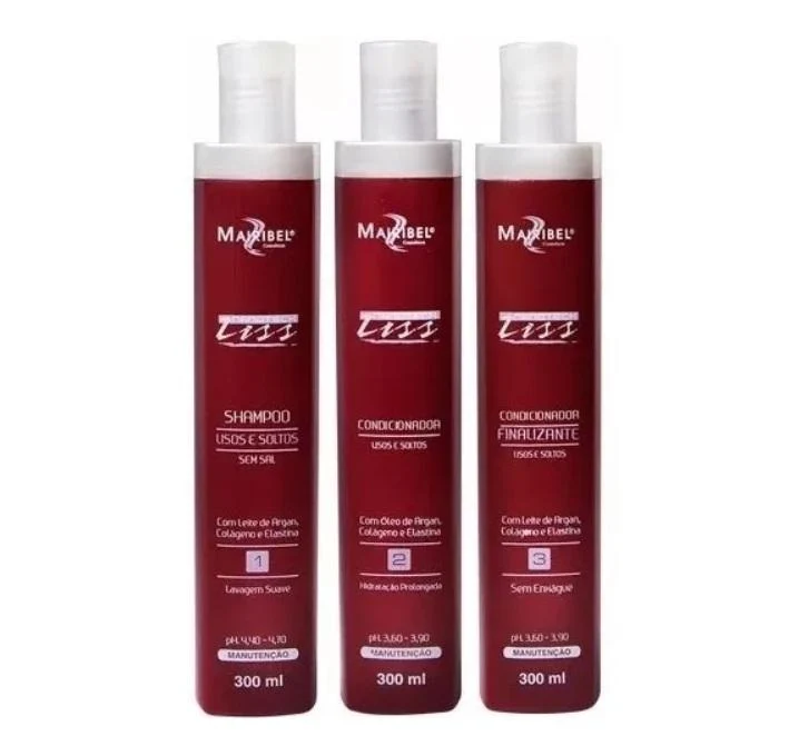 Nanotech Liss Argan Collagen Elastin Post Chemistry Treatment 3x300 - Mairibel