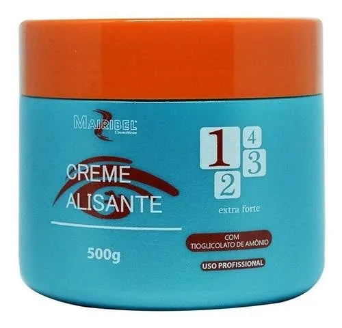 Ammonium Thioglycolate Extra Strong Hair Straightening Cream 500g - Mairibel