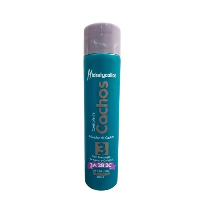 Hidraty Color Curly Control Treatment Curls Activator Finisher 300ml - Mairibel