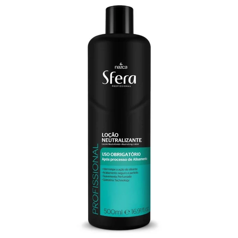 Sfera Professional Post Smoothing Mandatory Neutralizing Lotion 500ml - Nazca