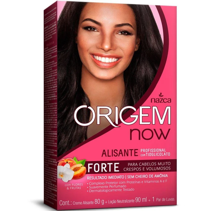 Flores E Frutas Origem Now Colors Flowers Fruits Strong Smoothing Kit - Nazca