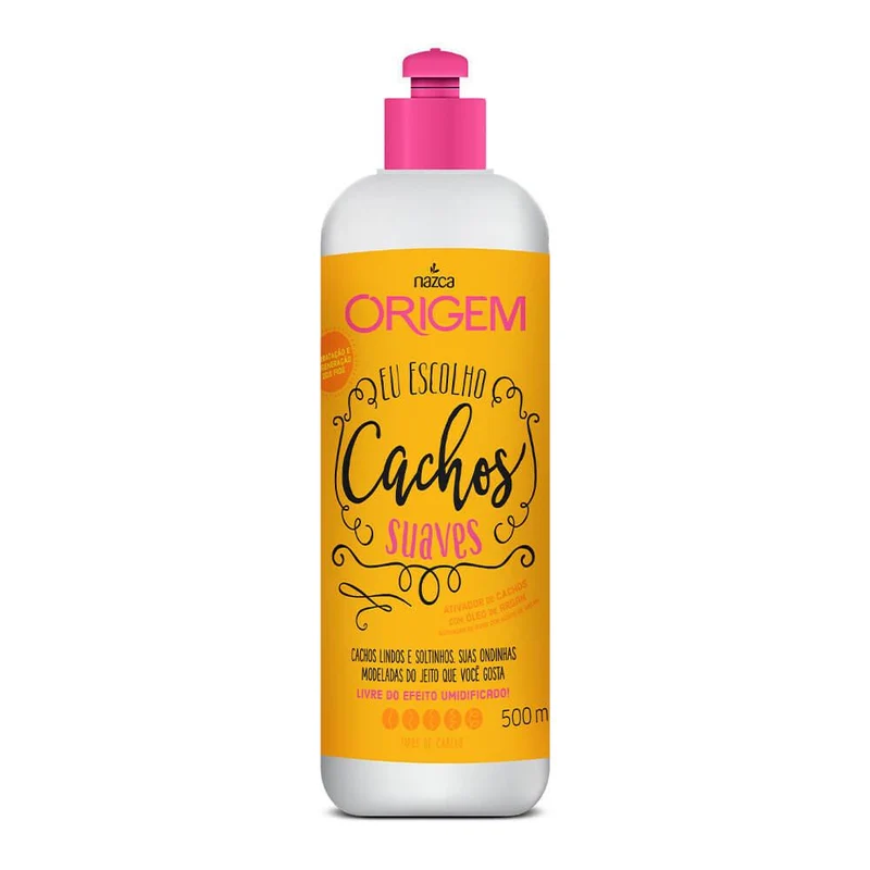 Origem Cachos Suaves Wave Max Curl Activator Curly Treatment 500g - Nazca