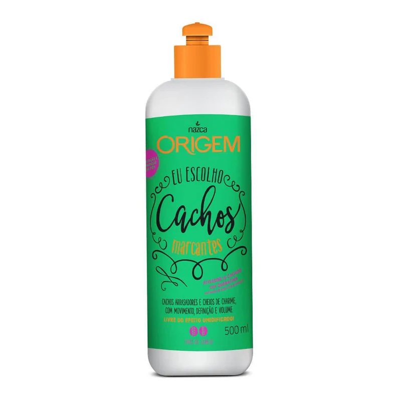 Origem Cachos Marcantes Wave Max Curl Activator Curly Treatment 500g - Nazca