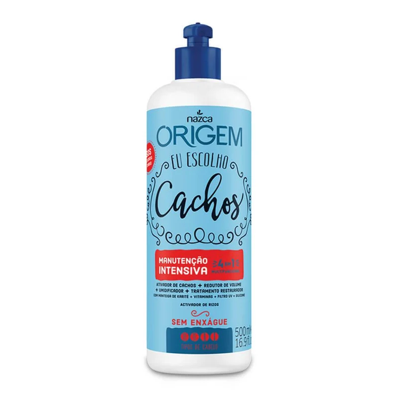 Origem Cachos Multifunctional 4 in 1 Curl Activator Treatment 500ml - Nazca